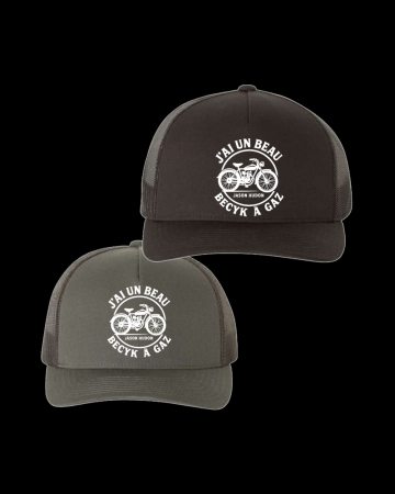 CASQUETTE "J'AI UN BEAU BÉCIK À GAZ" JASON HUDON
